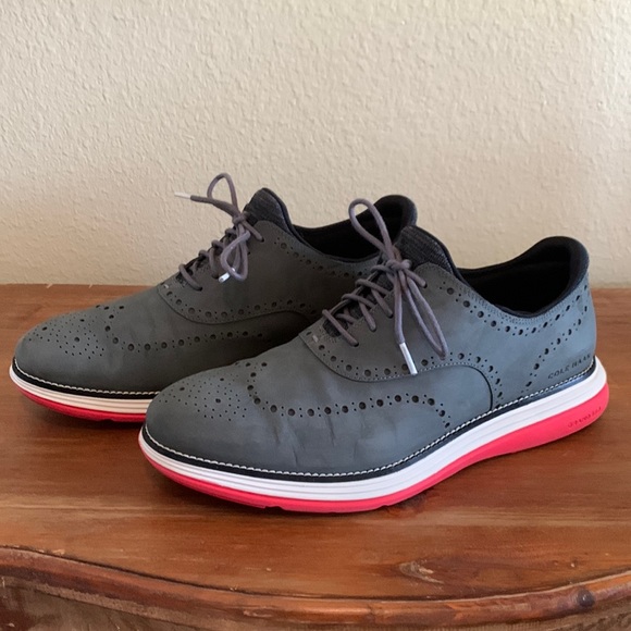 cole haan wingtip tennis shoes